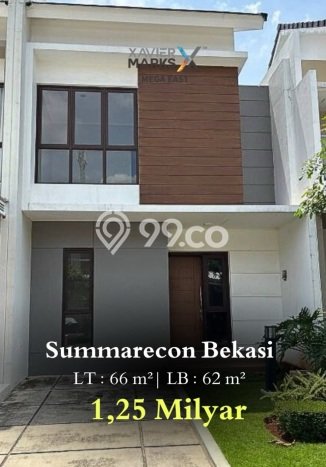 Dijual Rumah Modern 2 KT di Summarecon Bekasi, Bekasi Dijual Rumah Modern 2 KT di Summarecon Bekasi, Bekasi
