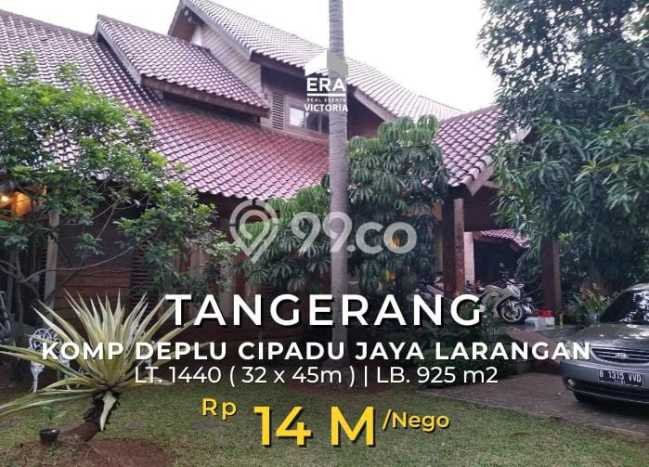 Rumah Eksklusif Dijual LT 1440m2 di Larangan, Tangerang Rumah Eksklusif Dijual LT 1440m2 di Larangan, Tangerang