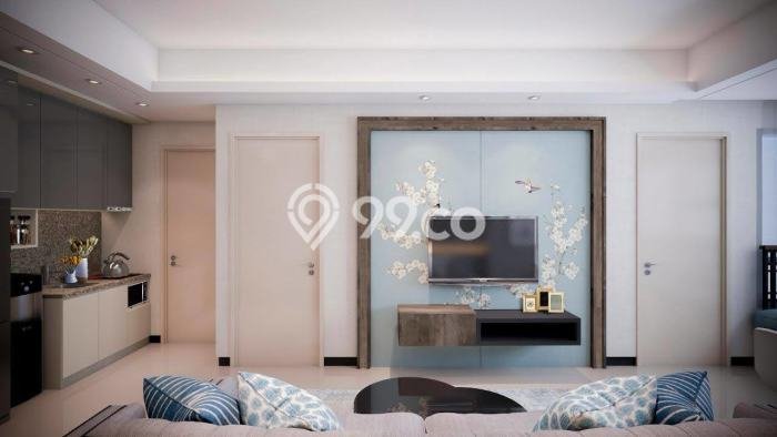 Siap Huni Apartemen di Surabaya 2 Kamar & 1 Kamar Mandi, Luas 61m2 Siap Huni Apartemen di Surabaya 2 Kamar & 1 Kamar Mandi, Luas 61m2