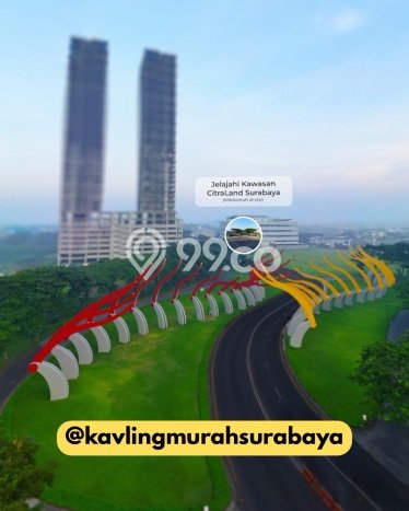 Kavling Tanah untuk Dijual di Citraland, Surabaya, Luas 210m2 Kavling Tanah untuk Dijual di Citraland, Surabaya, Luas 210m2