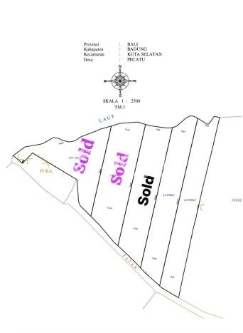 Lahan Dijual Lokasi Strategis di Badung dengan Luas 3000m2 Lahan Dijual Lokasi Strategis di Badung dengan Luas 3000m2