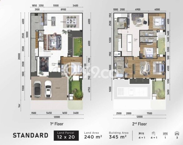 For Sale! Premium House LT 240m2 Desain Modern di BSD Anggrek Loka For Sale! Premium House LT 240m2 Desain Modern di BSD Anggrek Loka