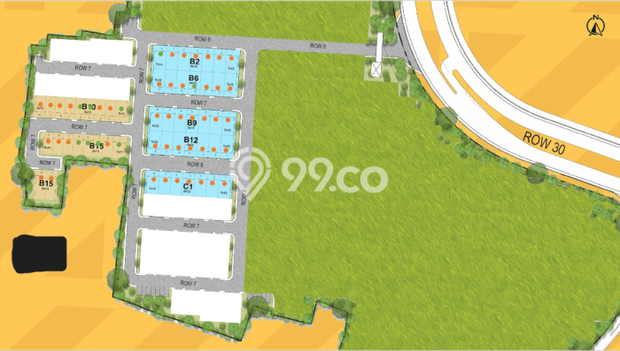 Hunian Cantik Modern Lb 99m2 di Pagedangan, Tangerang Hunian Cantik Modern Lb 99m2 di Pagedangan, Tangerang