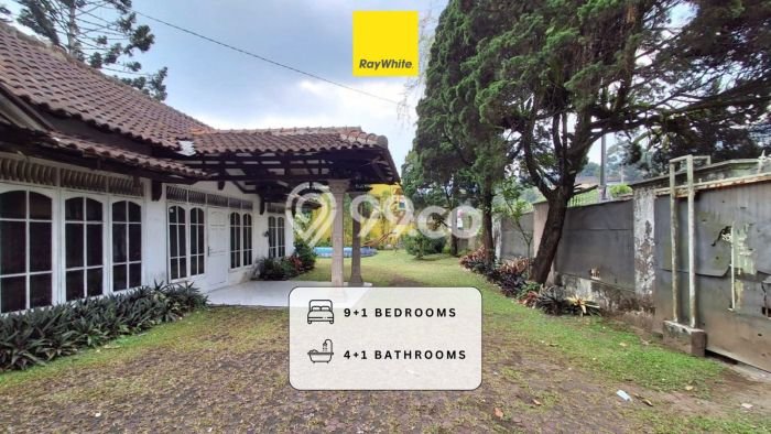 Tersedia Vila di Cisarua, Area 2300m², Area nyaman untuk keluarga Tersedia Vila di Cisarua, Area 2300m², Area nyaman untuk keluarga