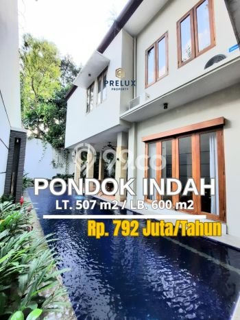 Rumah Bagus Disewakan di Pondok Indah, Jakarta Selatan LT 507m2, LB 600m2 Rumah Bagus Disewakan di Pondok Indah, Jakarta Selatan LT 507m2, LB 600m2