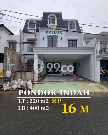 Hunian Elit LB 400m2 Siap Huni Desain Elegan di Pondok Indah, Jakarta Selatan Hunian Elit LB 400m2 Siap Huni Desain Elegan di Pondok Indah, Jakarta Selatan