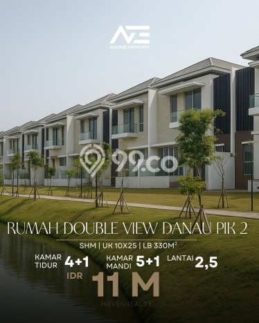 For Sale! Luxury House LT 250m2 Desain Elegan di Pantai Indah Kapuk 2 For Sale! Luxury House LT 250m2 Desain Elegan di Pantai Indah Kapuk 2