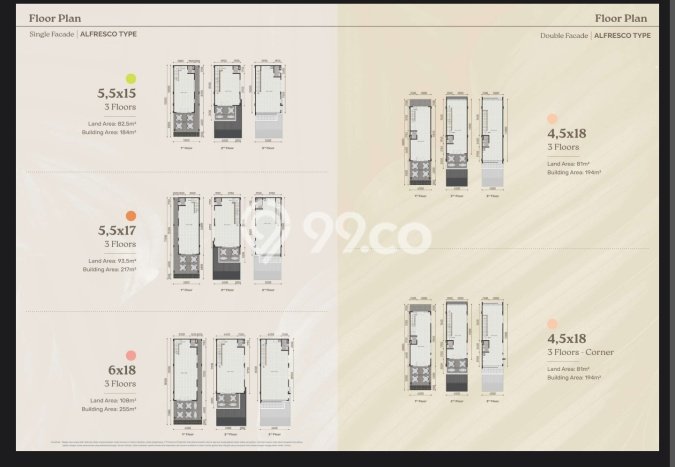 Unit Ruko Dijual di Tangerang LT 85m2 & LB 208m2 Unit Ruko Dijual di Tangerang LT 85m2 & LB 208m2