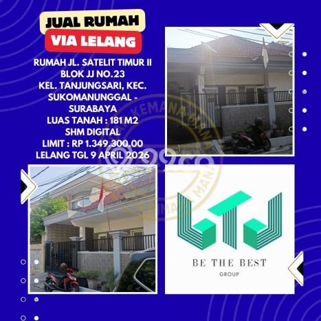 Hunian Nyaman Asri 3 KT Siap Huni di Sukomanunggal Surabaya Hunian Nyaman Asri 3 KT Siap Huni di Sukomanunggal Surabaya