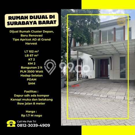 Rumah Luas Asri 2 KT Siap Pakai di Karangpilang Surabaya Rumah Luas Asri 2 KT Siap Pakai di Karangpilang Surabaya