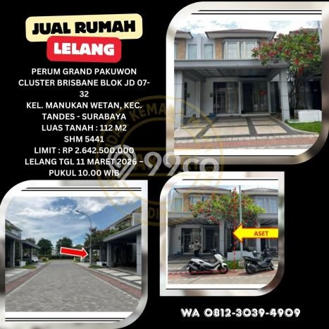 For Sale Rumah Mewah Exclusive di Tandes, Surabaya For Sale Rumah Mewah Exclusive di Tandes, Surabaya