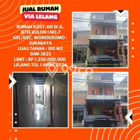 Hunian Cantik Modern Lb 120m2 di Wonokromo, Surabaya Hunian Cantik Modern Lb 120m2 di Wonokromo, Surabaya