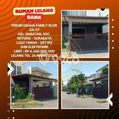 Dijual Rumah Premium dengan Fasilitas Sekitar Komplit di Wiyung, Surabaya Dijual Rumah Premium dengan Fasilitas Sekitar Komplit di Wiyung, Surabaya