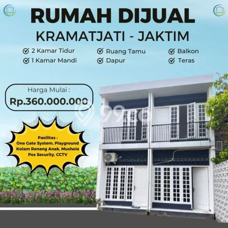 Hunian Terjangkau Dijual di Kramat Jati, Jakarta Timur Harga Rp 360 Juta Hunian Terjangkau Dijual di Kramat Jati, Jakarta Timur Harga Rp 360 Juta