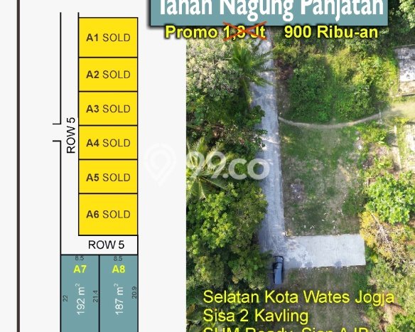Rumah Sederhana Dijual Lokasi Wates 3 Kamar dengan LT 186m2 Rumah Sederhana Dijual Lokasi Wates 3 Kamar dengan LT 186m2