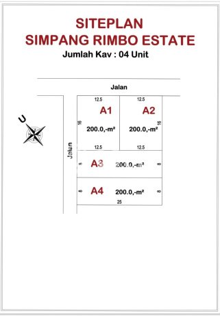 Kavling Tanah di Jambi Timur Dijual Luas 200m2 Legalitas SHM Kavling Tanah di Jambi Timur Dijual Luas 200m2 Legalitas SHM
