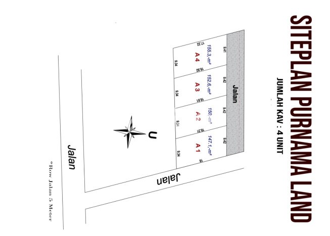 Tanah Kosong Dijual di Jambi dengan Area 147m2 Tanah Kosong Dijual di Jambi dengan Area 147m2