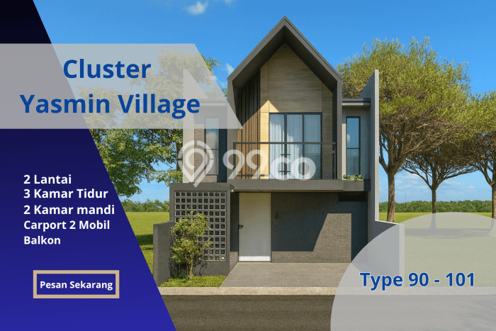 Hunian Cantik Modern Lb 90m2 di Sleman, Sleman Hunian Cantik Modern Lb 90m2 di Sleman, Sleman