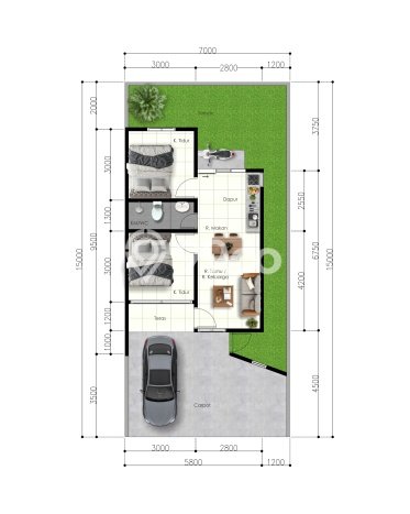 Hunian Strategis 2 KT LB 50m2 Kondisi Bagus di Imogiri Hunian Strategis 2 KT LB 50m2 Kondisi Bagus di Imogiri