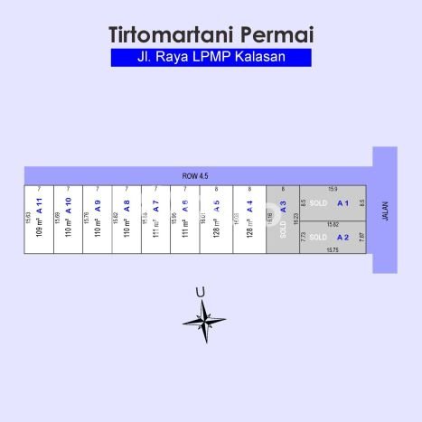 Kavling Tanah di Kalasan Dijual Luas 92m2 Legalitas SHM Kavling Tanah di Kalasan Dijual Luas 92m2 Legalitas SHM