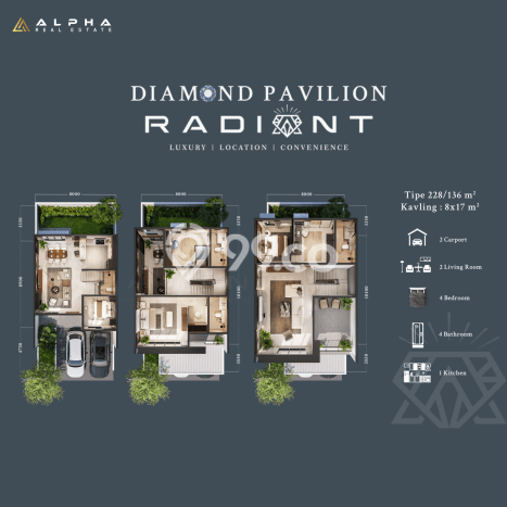 Rumah Idaman Keluarga LB 82m² Lokasi Sejuk di Batam Centre, Batam Rumah Idaman Keluarga LB 82m² Lokasi Sejuk di Batam Centre, Batam