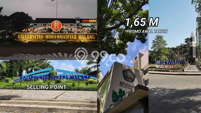 Dijual Kost Strategis di Lowokwaru, Malang 10 KT, 10 KM, Luas Bangunan 128m2 Dijual Kost Strategis di Lowokwaru, Malang 10 KT, 10 KM, Luas Bangunan 128m2