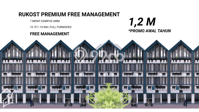 Investasi Kost di Dau Spesifikasi 10 KT & 10 KM Investasi Kost di Dau Spesifikasi 10 KT & 10 KM