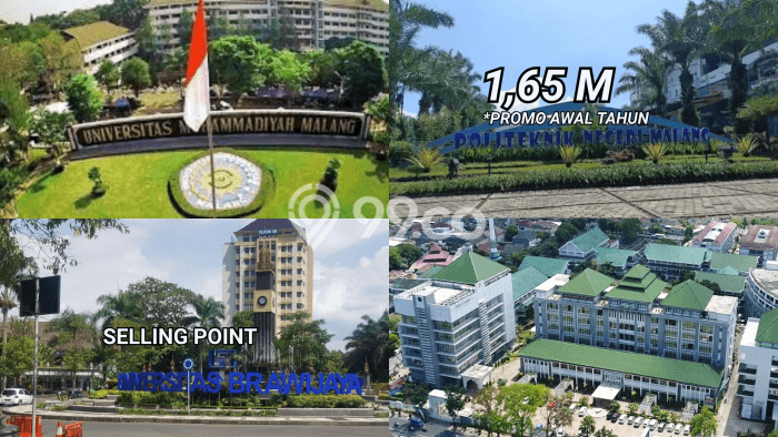 Kost Dijual di Tunggulwulung dengan 10 KT dan Luas 128m2 Kost Dijual di Tunggulwulung dengan 10 KT dan Luas 128m2