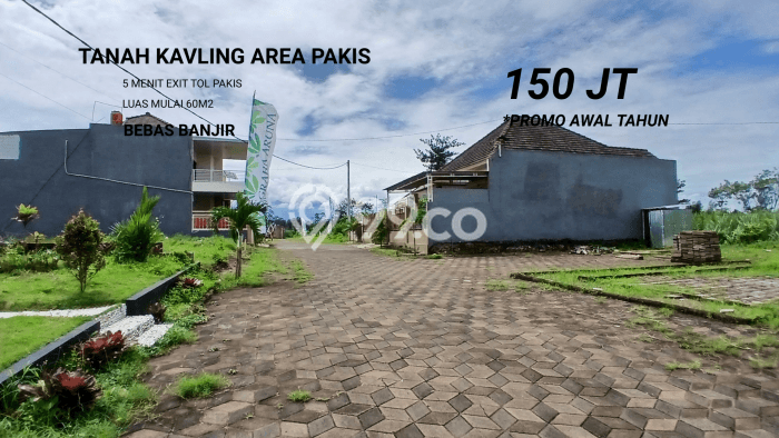 Tanah Strategis Dijual di Pakis Malang 60m2 Tanah Strategis Dijual di Pakis Malang 60m2