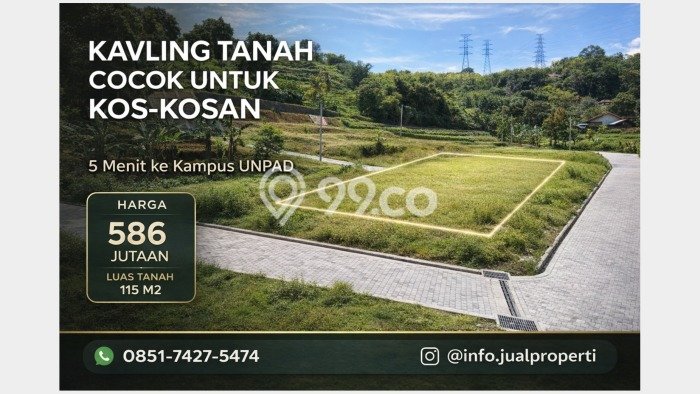 Lahan Kosong Dijual di Sumedang dengan Area 115m2 Lahan Kosong Dijual di Sumedang dengan Area 115m2