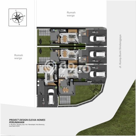 Rumah Modern Minimalis 3 KT Siap Huni di Mandalajati Rumah Modern Minimalis 3 KT Siap Huni di Mandalajati