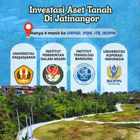 Dijual Tanah Kawasan Jatinangor, Luas 103m², Area Potensial Dijual Tanah Kawasan Jatinangor, Luas 103m², Area Potensial