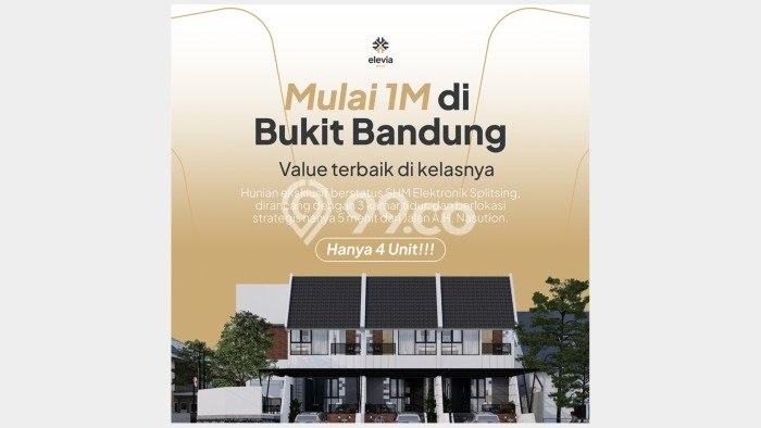 Rumah Modern Cantik 3 Kamar Bisa Langsung Pindah di Cinambo Rumah Modern Cantik 3 Kamar Bisa Langsung Pindah di Cinambo