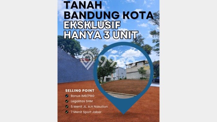 Tanah Komersial Dijual di Cinambo Bandung 98m2 Tanah Komersial Dijual di Cinambo Bandung 98m2