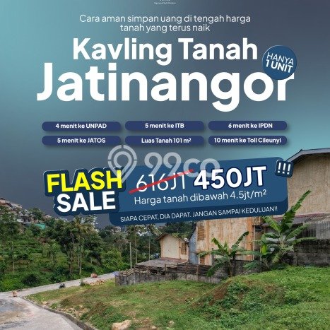 Kavling Tanah di Jatinangor Dijual Luas 101m2 Legalitas SHM Kavling Tanah di Jatinangor Dijual Luas 101m2 Legalitas SHM