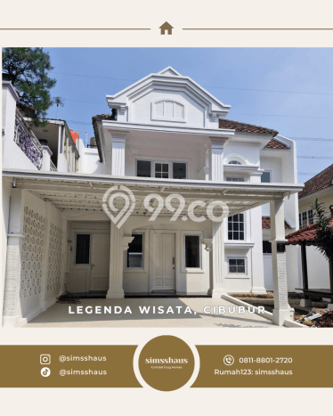 Rumah Modern 4 KT di Legenda Wisata Bogor Unfurnished Rumah Modern 4 KT di Legenda Wisata Bogor Unfurnished