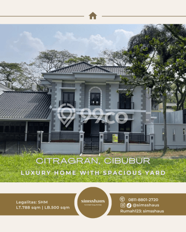 Hunian Elit LB 500m2 Siap Pakai Desain Elegan di Jatikarya, Bekasi Hunian Elit LB 500m2 Siap Pakai Desain Elegan di Jatikarya, Bekasi