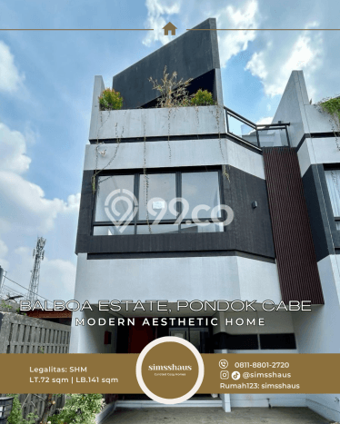 Dijual Rumah Modern 4 KT di Pondok Cabe, Tangerang Dijual Rumah Modern 4 KT di Pondok Cabe, Tangerang