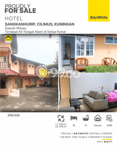 AREA SUPER PREMIUM! Hotel di Cilimus, Luas 440m2m², Area Bisnis AREA SUPER PREMIUM! Hotel di Cilimus, Luas 440m2m², Area Bisnis