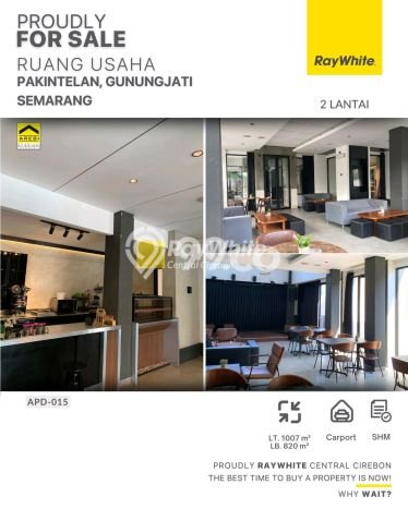 Komersial Kawasan Gunung Pati, Luas 820m², Area Berkembang Komersial Kawasan Gunung Pati, Luas 820m², Area Berkembang