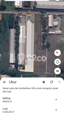 Untuk Dijual Gudang di Jaten Karanganyar LT 5000m2 / LB 3500m2 Untuk Dijual Gudang di Jaten Karanganyar LT 5000m2 / LB 3500m2