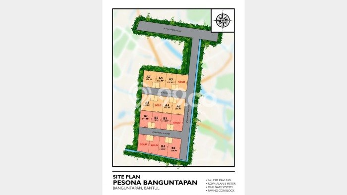 Tanah di Mlati, Luas 119m2m², Kawasan Bisnis Tanah di Mlati, Luas 119m2m², Kawasan Bisnis