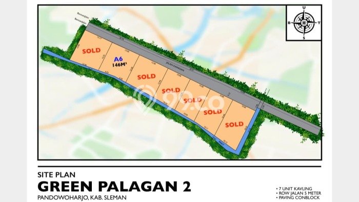 Kavling Tanah di Ngemplak Dijual Luas 146m2 Legalitas SHM Kavling Tanah di Ngemplak Dijual Luas 146m2 Legalitas SHM