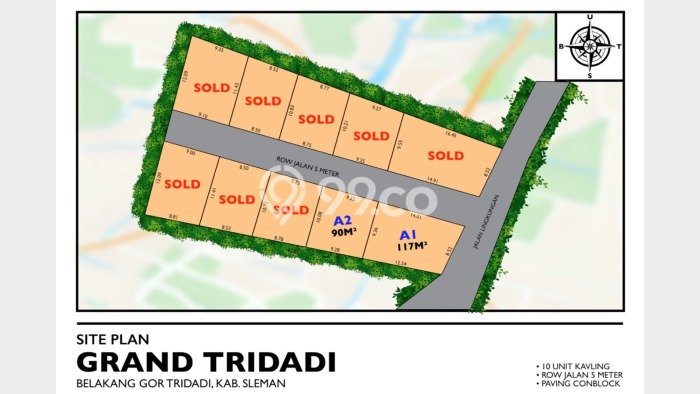 HARGA TERBAIK! Tanah di Sleman, Luas 117m2m², Akses Jalan Utama, Cocok untuk Hunian HARGA TERBAIK! Tanah di Sleman, Luas 117m2m², Akses Jalan Utama, Cocok untuk Hunian