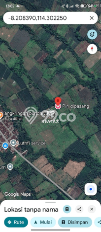 Tanah Dijual Lokasi Glagah, Banyuwangi Luas 5000m2 Legalitas Aman Tanah Dijual Lokasi Glagah, Banyuwangi Luas 5000m2 Legalitas Aman