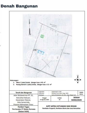 Lahan Kosong Dijual di Palaran, Samarinda, Luas 153960m2 Area Strategis Lahan Kosong Dijual di Palaran, Samarinda, Luas 153960m2 Area Strategis