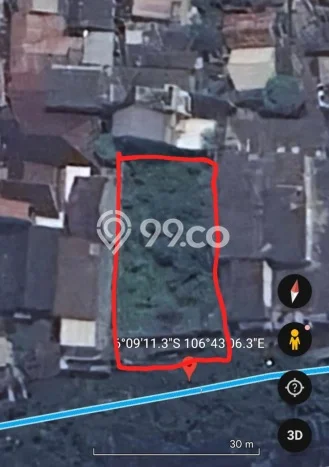 Untuk Dijual Tanah di Jakarta Barat, Luas 705m2 SHM Untuk Dijual Tanah di Jakarta Barat, Luas 705m2 SHM
