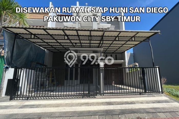 Disewakan! Rumah 4 Kamar Tidur &
3 Kamar Mandi di Pakuwon, Surabaya Disewakan! Rumah 4 Kamar Tidur &
3 Kamar Mandi di Pakuwon, Surabaya