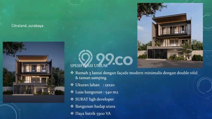Hunian Super Elit dengan Akses Paling Strategis di Citraland, Surabaya Hunian Super Elit dengan Akses Paling Strategis di Citraland, Surabaya