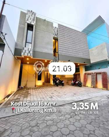 Kost Dijual di Kaliurang dengan 16 KT dan Luas 301m2 Kost Dijual di Kaliurang dengan 16 KT dan Luas 301m2